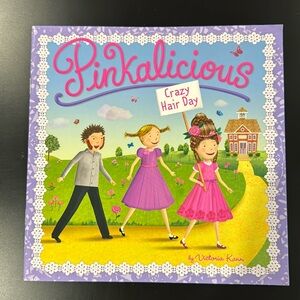 Pinkalicious: Crazy Hair Day by Victoria Kann - Softcover Children’s Book